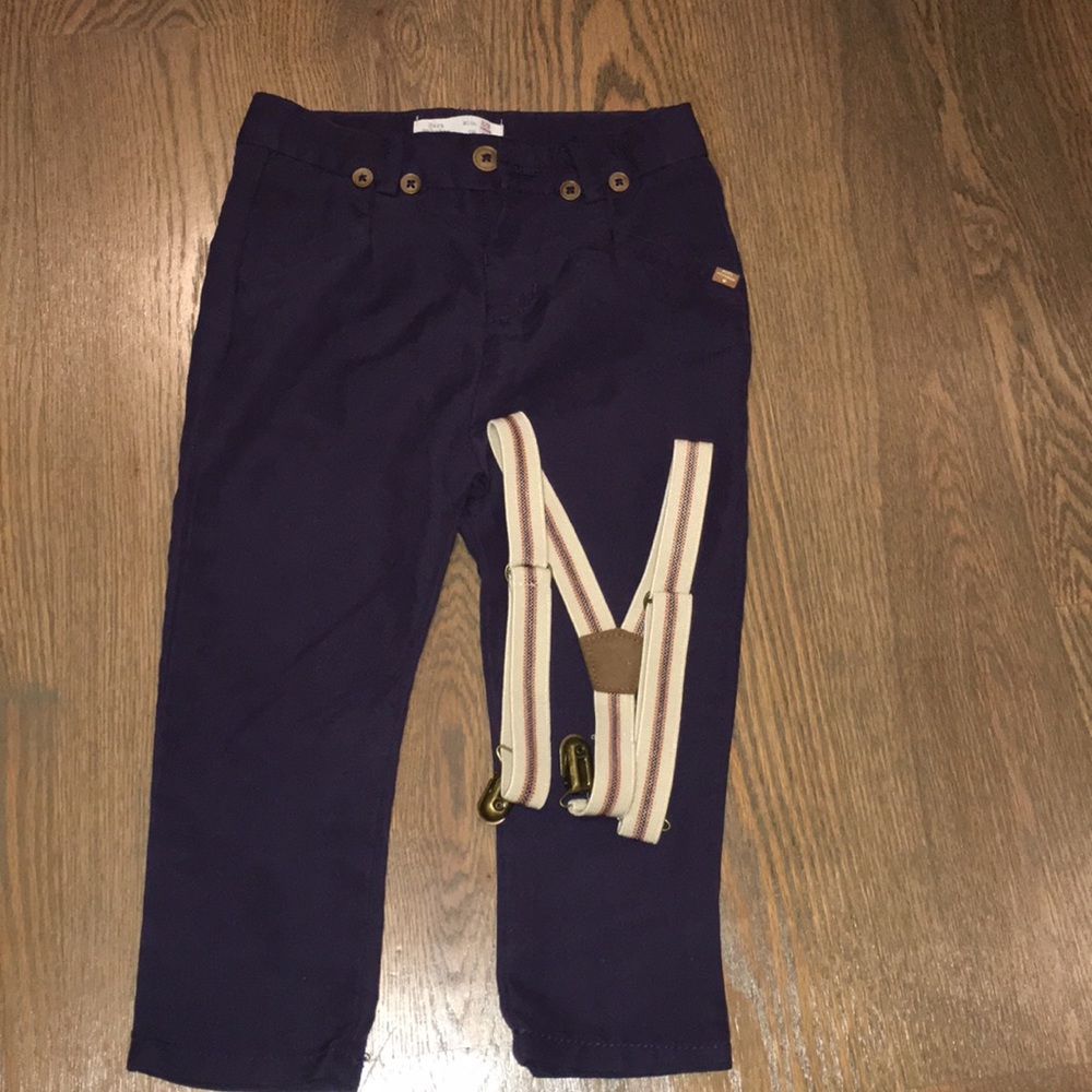Zara navy pants!
